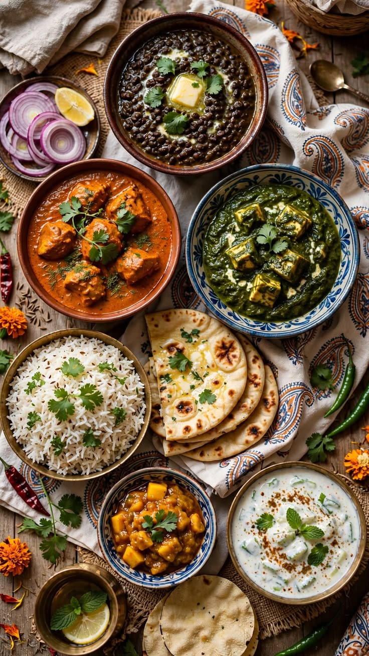 North Indian cuisine catering