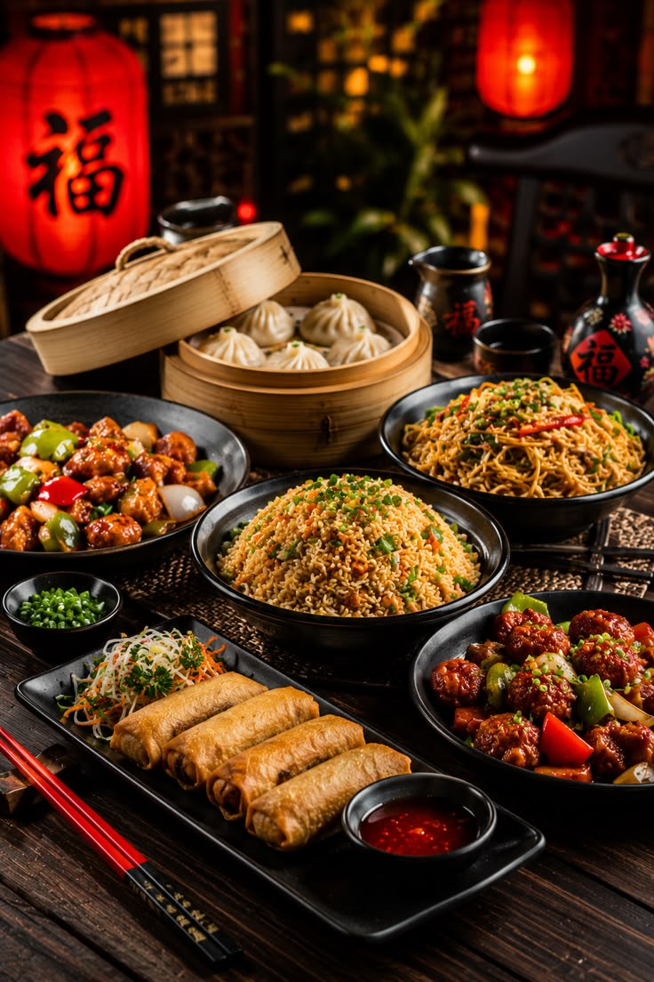 Pan-Asian cuisine catering